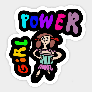 Girl Power Sticker